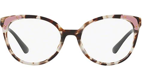 Prada PR 12UV UAO1O1 Optical Frame Brown 